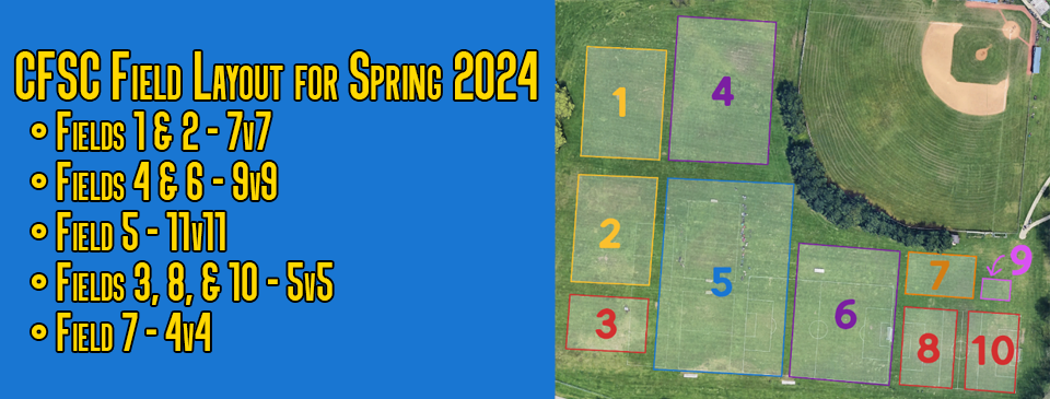 Spring 2024 Field Layout